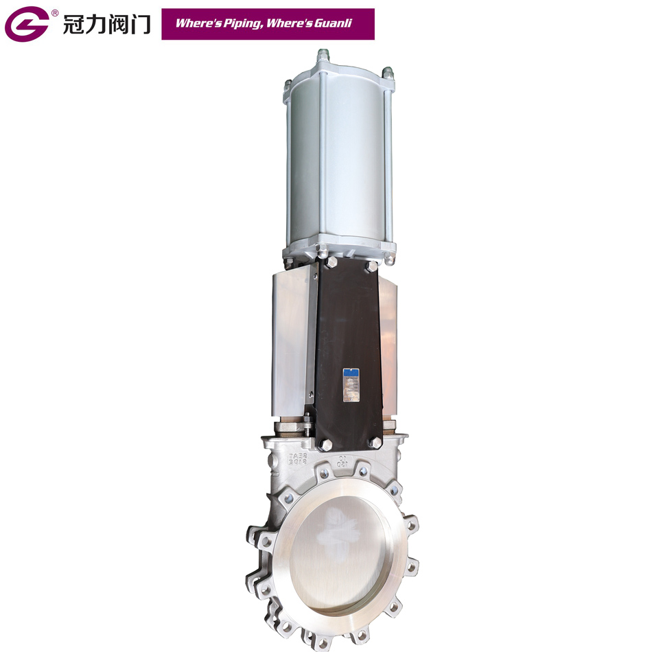 Knife Gate Valve Pneumatic actuated